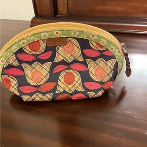 Fossil Women's Floral Pouch - Multicolor makeup bag
